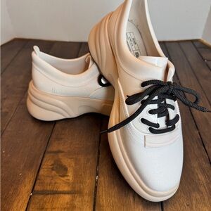 Melissa “Ugly Sneaker AD” Water Resistant Vegan Sneaker  – blush pink